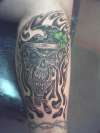 Celtic Cross Irish tattoo