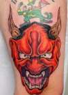 Hanya Mask tattoo