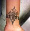 Cross tattoo