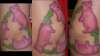 PIGS PUKING IN EACHOTHERS ASSES tattoo
