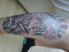 koi sleeve tattoo
