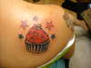 Cupcake tattoo