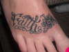 Faith tattoo