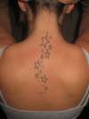 Stars on Back tattoo