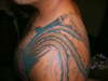 SHOULDER PHOENIX TALE WORK IN PROGRESS tattoo