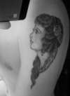 gypsy pin-up tattoo