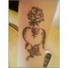 Heart/Rose Sketch tattoo