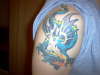 Blue Dragon - Right Shoulder tattoo