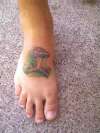 Foot Fungus tattoo