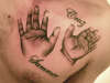 Hands tattoo