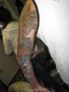 Back of Left Arm Sleeve tattoo