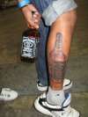 Jack Daniel's tattoo