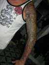 Left Arm Sleeve tattoo