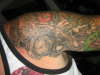 Shoulder of Left Arm Sleeve tattoo
