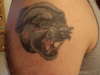 panther head tattoo