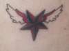 My Star with Wings tattoo