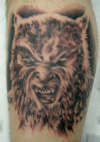 Wolfman from Monster Squad tattoo