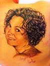 portrai of a friend tattoo