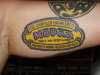 Old Mopar Logo tattoo