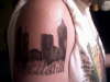 atlanta skyline tattoo