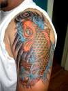 Koi Cover up tattoo