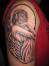 Victorianb Angel tattoo