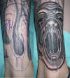 Zombie Cover up tattoo