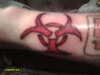 biohazard tattoo