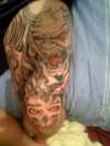 nearly finished tattoo