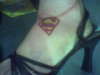 Superman  Symbol Ankle Tattoo