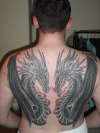 Dragon Back tattoo