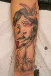 gypsy girl tattoo