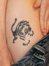 Tribal Tiger tattoo
