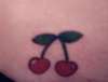 Cherries tattoo