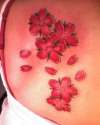 Cherry Blossoms By: Chi-Roc tattoo