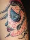 Day of the Dead gypsy tattoo