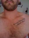 Left Chest tattoo