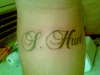 S. Huot tattoo