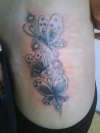 Butterflies and stars xx tattoo