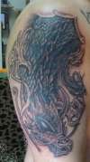 Dragon Cover Up tattoo
