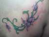 lily flowers tattoo