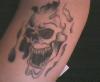 Skull tattoo