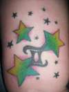 star sign fix up tattoo