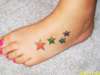 Friendship stars tattoo