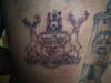 Nottingham coat of arms tattoo