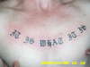 i did this on my duddy (it is what it is tattoo