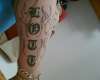 my dads memorial tattoo