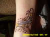 this i did on my girlfriends ankel tattoo