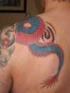 back  of dragon tattoo