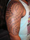 samoan sleeve tattoo